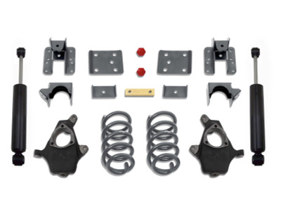 MaxTrac 14-16 GM C/K1500 2WD/4WD Single Cab w/Cast Steel Susp. 4in/6in Lowering Kit - KS331546-6 Photo - Primary