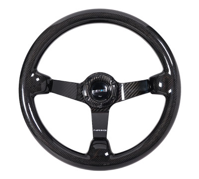 NRG Carbon Fiber Steeering Wheel (350mm) Deep Dish - Full Carbon - ST-036CF-1 Photo - Primary