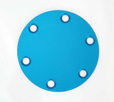 NRG Horn Delete Plate Laser Logo - Blue - STR-250BL Photo - Primary