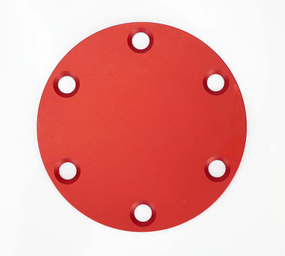 NRG Horn Delete Plate Laser Logo - Red - STR-250RD Photo - Primary