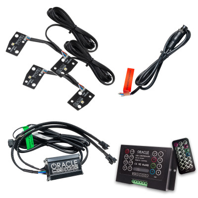 Oracle 2021 Ford Bronco DRL Upgrade w/ Halo Kit - ColorSHIFT w/ 2.0 Controller - 1468-333 Photo - Primary