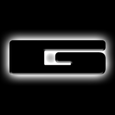 ORACLE Lighting Universal Illuminated LED Letter Badges - Matte Black Surface Finish - G - 3141-G-001 Photo - Primary