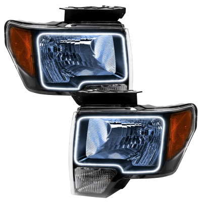 Oracle 09-14 Ford F-150 LED HL - Black - ColorSHIFT w/ BC1 Controller - 7188-335 User 1