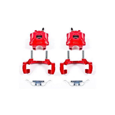 Power Stop 01-06 BMW M3 Rear Red Calipers - Pair - S2752 User 1
