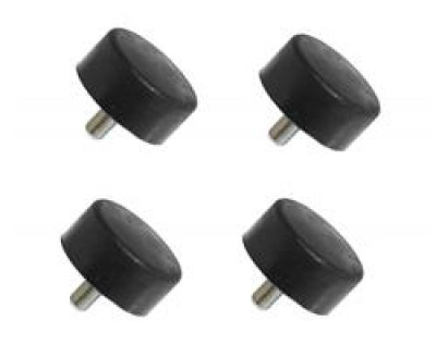 Prothane Toyota Tacoma Front Bump Stops - Black - 18-1301-BL User 1