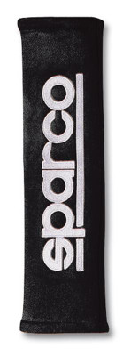 Sparco Belt Pad 2In Alcantara Black - 01090R3NR Photo - Primary