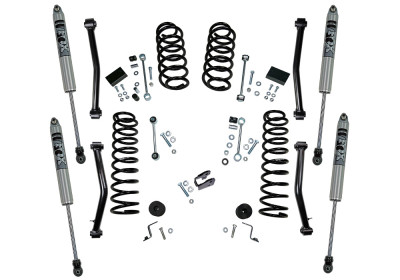 Superlift 18-19 Jeep Wrangler JL Unlimited 4in Lift Kit Including Rubicon w/ Fox Shocks - K176F Photo - Primary