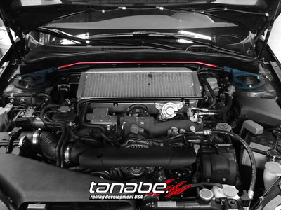 Tanabe Sustec Front Strut Tower Bar 08-10 Impreza WRX STI - TTB140F Photo - Primary