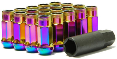 Wheel Mate Muteki SR48 Open End Lug Nuts - Neon 12x1.50 48mm - 32906N Photo - Primary