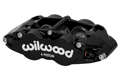 Wilwood Caliper Forged Narrow Superlite R/H FNSL6R-DS Dust Seal 1.62/1.12 1.10in Rotor Width - Black - 120-14436-BK User 1