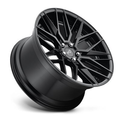 Niche Model M190 Gamma Matte Black 18x8 5x112 Offset: 42