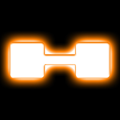 ORACLE Lighting Universal Illuminated LED Letter Badges - Matte White Surface Finish - H - 3140-H-005 Photo - Primary