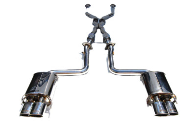 Invidia 14+ Lexus RCF Q300H w/ Rolled Stainless Steel Tips Cat-Back Exhaust - HS14LRF3SH
