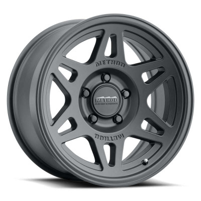 Method MR706 Bead Grip 17x8.5 0mm Offset 5x5 5mm Matte Black Wheel - MR70678550500 Photo - Primary