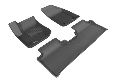 3D MAXpider 2016-2020 Buick Envision Kagu 1st & 2nd Row Floormats - Black - L1BC02401509 Photo - Primary