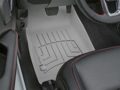 WeatherTech 2018+ Chevrolet Traverse (w/Bench 2nd Row) Front FloorLiner HP - Grey - 4612281IM Photo - Primary