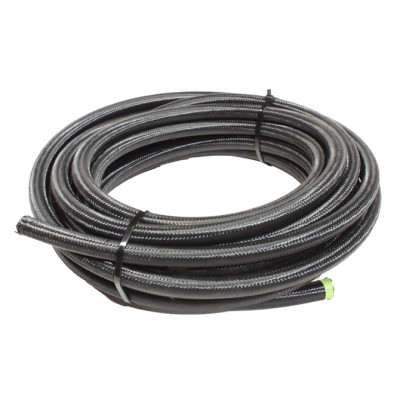 Snow 8AN Braided Stainless PTFE Hose - 30ft (Black) - SNF-60830B User 1