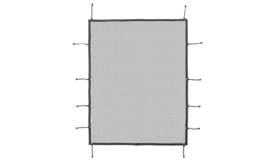 Rampage 97-06 Jeep Wrangler (TJ) 2-Door Mesh Shade Top - Black - 91818 Photo - Primary