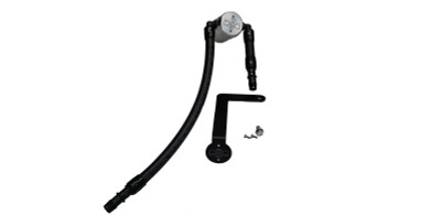 J&L 03-04 Mercury Marauder Passenger Side Oil Separator 3.0 - Clear Anodized - 3046P-C Photo - Primary