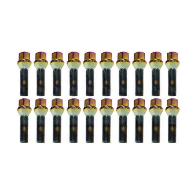 Wheel Mate Mevius 17 Hex Lug Bolt Set of 20 - Chrome Neon 14x1.25 40mm Cone 60 DEG TAP - 40592N User 1