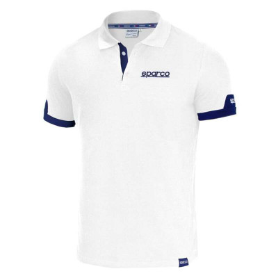 Sparco Polo Corporate SMALL White - 01322BI1S Photo - Primary