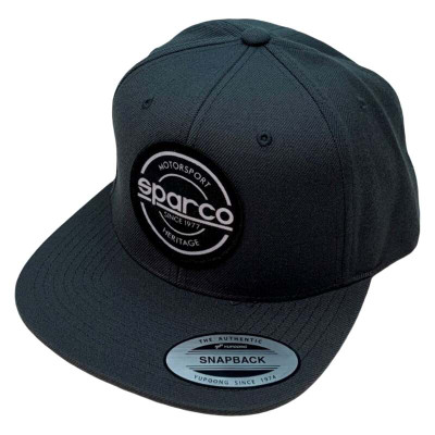 Sparco Cap S-Patch Snapback - Grey - SP21GR Photo - Primary
