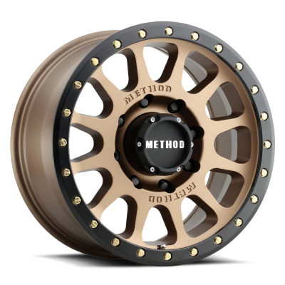 Method MR305 NV 17x8.5 25mm Offset 5x5 94mm CB Method Bronze/Black Street Loc Wheel - MR30578550925 Photo - Primary