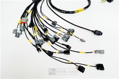 Rywire Honda B-Series (w/Syvecs SV7 ECU) Eng Harn w/OBD1 Alt/EV1 Inj/AEM IAT & MAP (Adapter Req) - RY-B-SYVEC-S7 User 1
