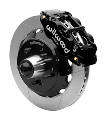 Wilwood Superlite 6R Front Brake Kit for 63-87 Chevy C10 Prospindle 13.06 in Diameter Black Calipers - 140-15941 User 1