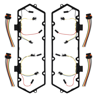 Mishimoto 1994-1997 Ford 7.3L Powerstroke Glow Plug Harness & Gasket - MMGH-F2D-94 Photo - Primary