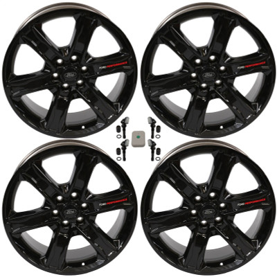 Ford Racing 15-22 F-150 22x9.5in Wheel Kit - Gloss Black - M-1007K-S2295GB Photo - Primary