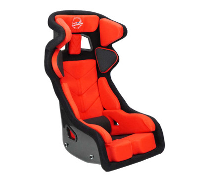 NRG FIA Competition Seat w/ Head Containment & Comp Fabric FIA homologated Velcro Paddings Small - FRP-RS700M Photo - Primary