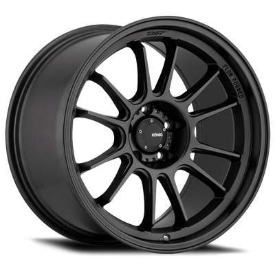 Konig Hypergram 17X10 4X100 ET43 Matte Black Flow Formed - HG07100435 User 1
