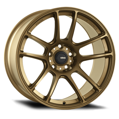 Konig Heliogram 17X8.5 5X100 ET38 Matte Bronze Knurled Bead Flow Formed - HL87510388 User 1
