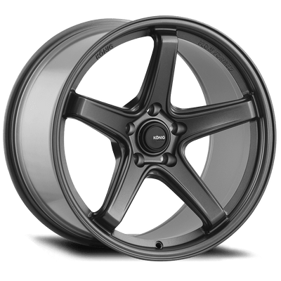 Konig Neoform 18X8.5 5X114.3 ET42 Matte Grey Flow Formed - NF8851442G