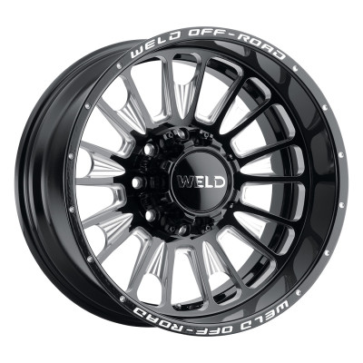 Weld Off-Road W121 20X10 Scorch 6X135 6X139.7 ET13 BS6.00 Gloss Black MIL 106.1 - W12100098600 Photo - Primary