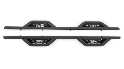 Body Armor 4x4 07-19 Chevrolet Silverado 2500/3500 Crew Cab Ambush Side Steps - Black - GM-4201 Photo - Primary