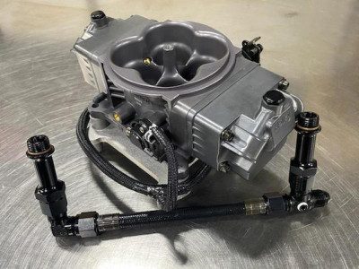 Fragola 8AN Holly EFI Stealth 4500 Feed Line Kit - Black Hose - 930038-BL User 1