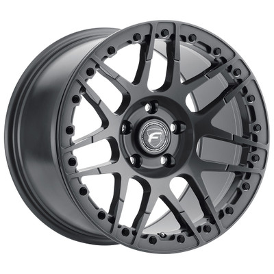 Forgestar F14 17x11 / 5x120.65 BP / ET43 / 7.7in BS Gloss Anthracite Wheel - F28371163P43