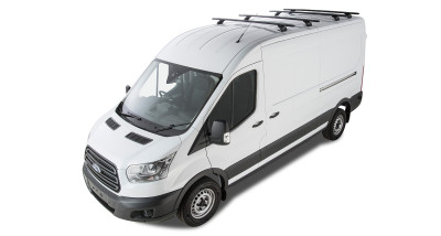 Rhino-Rack 14-21 Ford Transit 2 Door Wagon Vortex RLTP 4 Bar Roof Rack - Black - JA6341 Photo - Primary