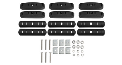 Rhino-Rack Base Kit for Mercedes-Benz Sprinter (6 pcs) - RCP79-BK Photo - Primary