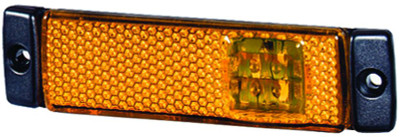 Hella 8645 Series 12V Amber Side Marker Lamp - 008645011 Photo - Primary