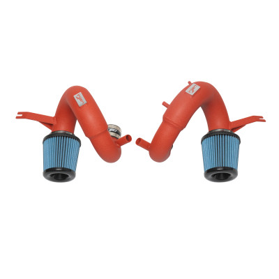 Injen 19-21 Genesis G70 V6-3.3L Twin Turbo SP Short Ram Air Intake System - Wrinkle Red - SP1351WR Photo - Primary