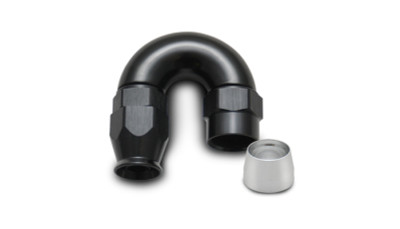 Vibrant 180 Degree High Flow Hose End Fitting for PTFE Lined Hose -12AN - 28812 Photo - Primary
