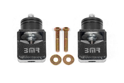 BMR Chevy SS and Pontiac G8 Motor Mount Kit (Solid Bushings) Black Hammertone - MM301H Photo - Primary