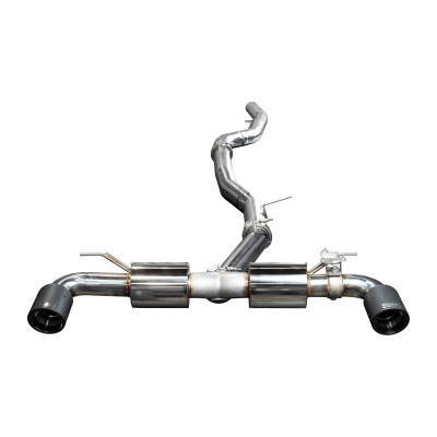 Injen 20-21 Toyota Supra 3.0L Turbo 6cyl SS Cat-Back Exhaust w/ Carbon Fiber Tips - SES2300CF Photo - Primary