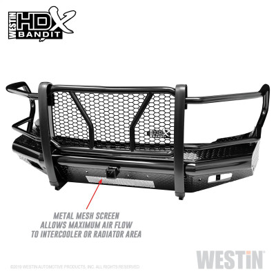 Westin 10-18 RAM 2500/3500 HDX Bandit Front Bumper - Black - 58-31175 Photo - Primary