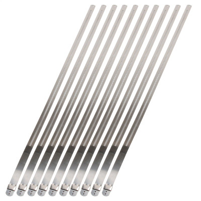 DEI Stainless Steel Positive Locking Tie 1/2in (12mm) x 20in - 10 per pack - 10213 Photo - Primary