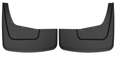 Husky Liners 20-22 Chevrolet Silverado 3500 HD Dually Rear Mud Guards - Black - 57751 Photo - Primary
