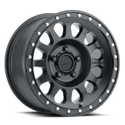 Method MR315 20x10 / 6x135 BP / -18mm Offset / 87mm CB Matte Black Wheel - MR31521016518N Photo - Primary